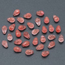10PC New Reiki Natural Gem Stone Beads Charms Drop-shaped Faceted Moonstone Pendant for DIY Necklace Earring Jewelry Making Gift