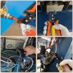 Pneumatic Disconnect Tool Disconnect Pliers Set Push-to-connect Pneumatic Fittings Removal Tool Quick Disconnect Pliers Air Hose