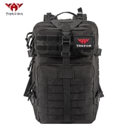 YAKEDA Lightweight Outdoor Mountaineering Backpack 45L Large Capacity Camouflage Bag Load Reducing Air Cushion Strap