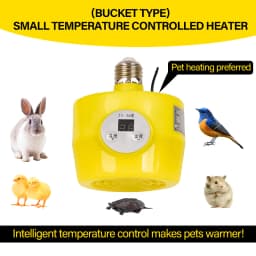 New 220V 150W Heating Lamp Thermostatic Temperature Controller Heater Farm Animal Warm Light For Chicken Piglet Dog Pet Tools