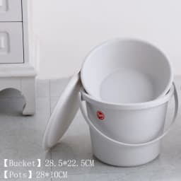 Plastic Basin Japanese Style Simple Thickened Washbasin Household Large Washtub Basin High Quality Plain Laundry Basin