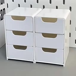 Desktop Storage Box For Makeup Jewelry Mini Large Capacity Jewelry Box Multifunctional 3-Tier Desk Organizer With Drawers