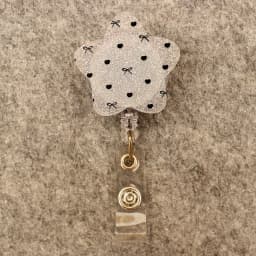 Star Bows Hearts Style Retractable Card Holder Badge Reel Nurse Exhibition Enfermera Girl And Boy Name Card