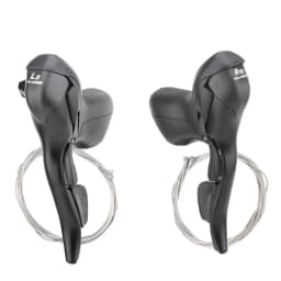 microNEW Shifters Dual Control Levers Finger Dial Road Bike 2 3X7 8 9 10 11 Speed Shifter Conjoined DIP Derailleurs