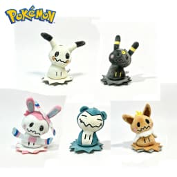 Mimikyu Eevee Plush Keychain Pocket Monster Cos Eeveelution Snorlax Doll Anime Pendant For Fan Collectible Sylveon Present Decor
