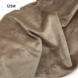 3mm Pile Crystal Super Soft Plush Fabric For Sewing 100 Polyester Comfortable And Soft Eco-Friendly Fabric 45x50cm Free Shipping