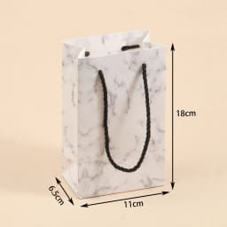 1Pcs Ink Cloud/Marble/Internet Celebrity Paper Box Kraft Paper Handbag Charm Bracelet Necklace Pendant Jewelry Display Gift Box