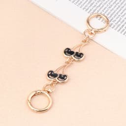 〔CC88〕1Piece Heart Buckle Cherry Bag Chain DIY Bag Strap Extension Replacement ,Women's Bag Decoration