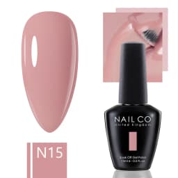 NAILCO 15ml Gel Nail Polish Semipermanente Varnishes Lacquer Esmalte Black White Color UV Lakiery Hybrydowe Vernis Gellak Polish