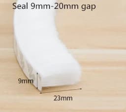 20/10/5Meters Brush Strip Self Adhesive Door Window Sealing Strip Home Door Window Sound Insulation Wind-proof Strip Gasket