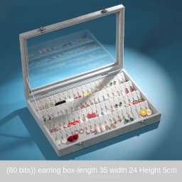 Jewelry Storage Box Large Capacity Ring Box Earrings Earrings Necklace Bracelet Pendant Box Hand Jewelry Jewelry Display Box