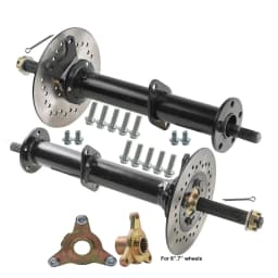 30“ 34” 40“Differential Rear Axle or 48V 1000W/72V 1500W Electric Differential Brushless Motor for Go Kart Golf Cart ATV Quad