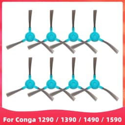 Fit For ( Conga 1290 / 1390 / 1490 / 1590 ) Hepa Filter Side Brush Robot Vacuums Spare Part Replacement Accessory