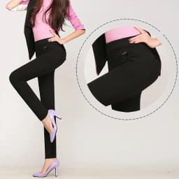 Were Thin Elastic Stretch Pants Large Size Elastic High Waist Trousers