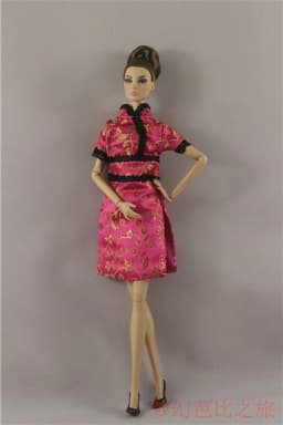 1 PC Doll Clothes 1:6 Scale Dress Chinese Cheongsam for 11.5 Inch 30cm Doll Many Style for Choice Gifts for Girls