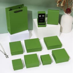 5Pcs/lot Custom Your Logo Kraft Box Paper Present Packaging Box Ring Earring Pendant Protection Christmas Gift Box 5x5cm