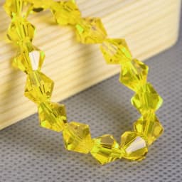 2mm 3mm 4mm 6mm 8mm Bicone Faceted Crystal Glass Loose Spacer Beads Wholesale Lot For Jewelry Making DIY Crafts Findings