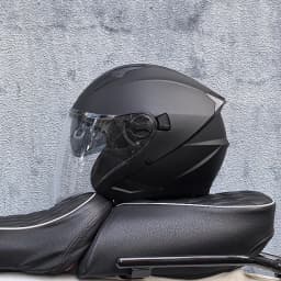 ORZ motorcycle helmet, half face, double mirror, all season men's and women's fashion, half helmet, all season universal