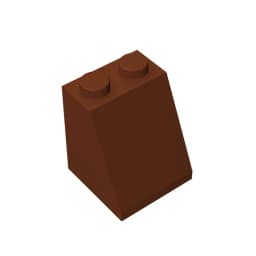 Gobricks GDS-620 ROOF TILE 2X2X2/65 DEG. compatible with lego 3678 children's DIY Educational Building Blocks