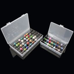 Acrylic Troll Bead Collection Panoramic Jewelry Storage Box Bracelet Beads Game Tray Round Bead Organization Box Bead Stand