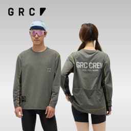 GRC Cycling Crew Urban Commute Long Sleeve T shirt Unisex Comfortable Breathable Sports Top for Cyclists