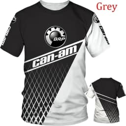 Can-Am Team BRP Racing T-Shirt 3D printed quick-drying and breathable sports clothing for summer, outdoor streetwear