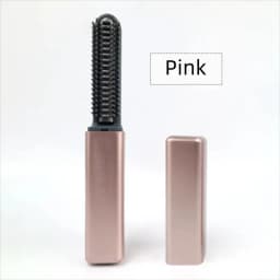 1pcs Portable Mini Straight Hair Comb Wireless USB Charging Curling Iron Styling Electric Comb Does Not Hurt Hair Beauty Tool