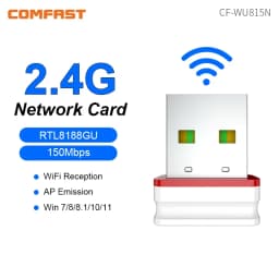 COMFAST WiFi6 USB WiFi Adapter AX600 Network Card WIFI USB3.0 Dongle 2.4GHz Cle Wi-Fi Lan Adapter Driver Free 600M WIFI Receiver