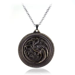 Dragon House Keychain Targaryen Dragon Shape Keyring for Fan Collection Accessories Friends Gift