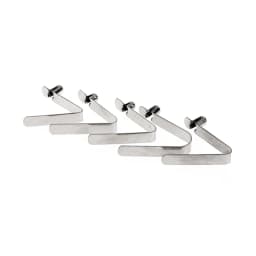 10Pc Snap Locking Kayak Paddle Spring Clip Tent Pole Single Button Awning Rowing 5-5.5mm