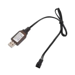 4V 2P 7.4V 3P 500mA Liion Remote Control Positive Portable USB Cable JST Plug Durable