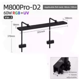Week Aqua Aquarium Light M Series Plant LED APP Control Full Spectrum