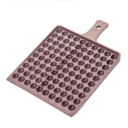 Round Jewelry Beads Counting Board 100 Holes Quick Counting Tray For Gemstone Pearl DIY Necklace Crystal Amber Jade Counter Box