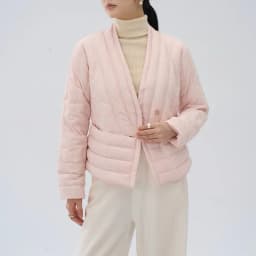 Lightweight Short Puffer Jacket Women's V-Neck Loose Fit Versatile Coat Inner Outer Wear Autumn Winter Fashion Commute Style
