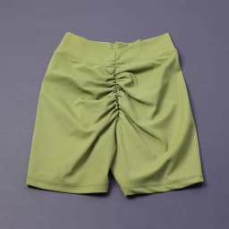 Women's Deep V-Back 3-Inch Workout Shorts-Compression No Visible Panty Line Sexy Peach Butt-Lifting Yoga Gym Fitness Activewea