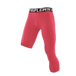 Summer Men Capri Running Tights GYM 3/4 Pants Male Basketball Football Soccer Fitness Exercise Sport One Leg Cropped Leggings 30