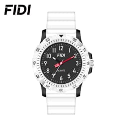 Unisex Student Quartz Watch Silicone Strap Large Number Dial Waterproof Sports Wristwatch for Teen Boys Girls School Daily Wear