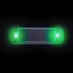 Mini LED Solar Power Car Warning Light Wireless Anti-Theft Simulated Alarm Caution Lamp Night Security Flashing Dummy Alarm