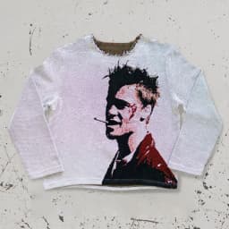 Sweatshirt Y2K Clothes American Gothic Hip Hop 3D Digital Graphics Oversized Sweatshirt Mens Womens Round Neck Long Sleeve Tops