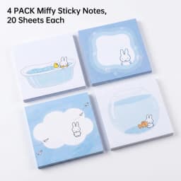 80/320 Sheets Miffy Sticky Notes Kawaii Multi-unctional Student Memo Office Message Notes High Appearance Sticker Gifts