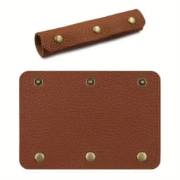 Leather Handle, Protective Cover, PU Handbag Handle, Wrap Saddle Buckle, Suitcase, Handbag Shoulder Strap, Chain Bag Accessories