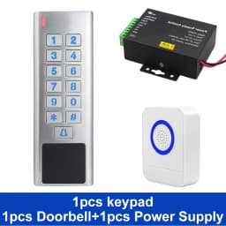 WiFi Tuya App Smart Fingerprint Door Lock Keypad RFID Card Reader Access Controler Outdoor Waterproof Door Access Control System