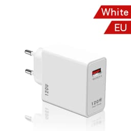 Gan 120W USB Charger Super fast Charging Adapter For Xiaomi Civi 12t 11t Redmi Note 11 Pro+ 11T Pro iphone samsung Type C Cable