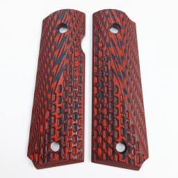 1 Pair G10 Composite Material 1911 Grips Handle Capsule Pattern Patches Shank Scales DIY Making Modify Repair Accessories