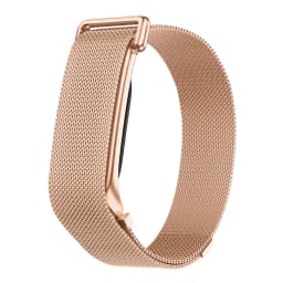 For Fitbit Air Band Milanese Loop Magnetic Stainless Steel Strap Replacement Wristband Women Men Black Silver Gold Rose Gold