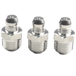 10pcs Stainless Steel Straight Hydraulic Grease Fitting M10 Thread Grease Nipple Connector Grease Accessories