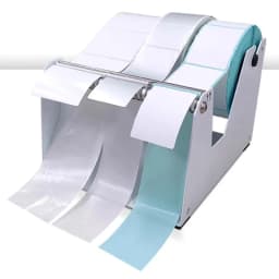 Universal Barcode Label Separator 10-120mm Tag, Manual Label Distributor Machine - Thermal Sensitive Sticker Peeling Tool