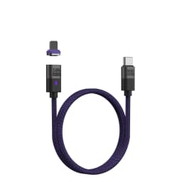 240W PD3.1 Magnetic Charging Cable Ultra thin Nylon Braided Cord ctoc 48V 5A Super Quick fast 100W for Xiaomi Samsung Emarker