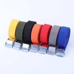 1 Pc 25mmx1M Cargo Strap With Buckle Tie Down Belt For Motorcycle Car Metal Tow Rope Strong Ratchet Fixing Belt For Luggage Bag