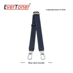 EverToner Bag Shoulder Strap For Long-champ Bag Adjustable Free Punching Modified Messenger Strap Leather Shoulder Strap
